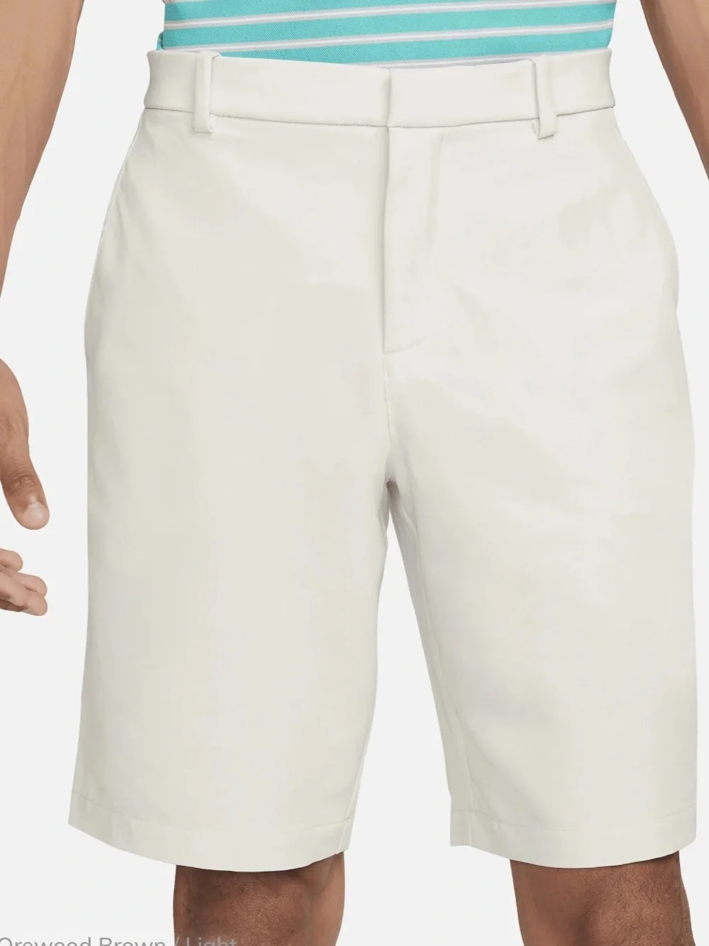 NWT Nike Men's 10” Dri Fit White Golf Shorts —Size 30